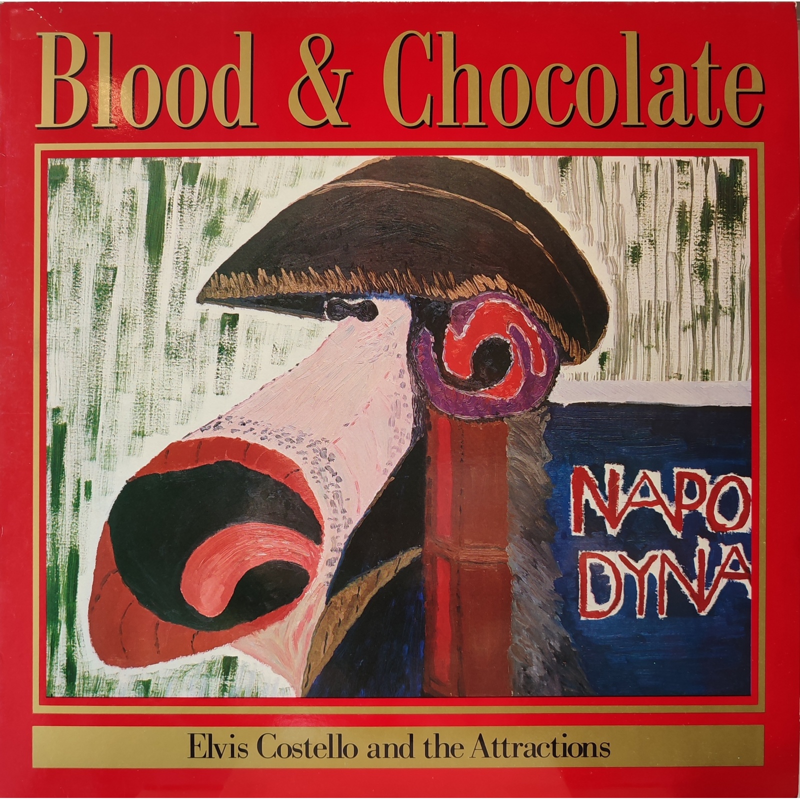 Elvis Costello and the Attractions - "Blood and chocolate". Prima edizione inglese in vinile di seconda mano. Elvis Costello and the Attractions - "Blood and chocolate". Prima edizione inglese in vinile di seconda mano.