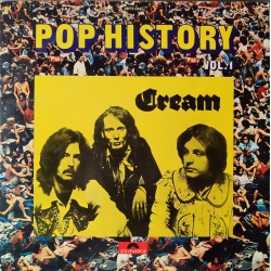 Cream - "Pop history vol.1". Prima edizione italiana in vinile di seconda mano.