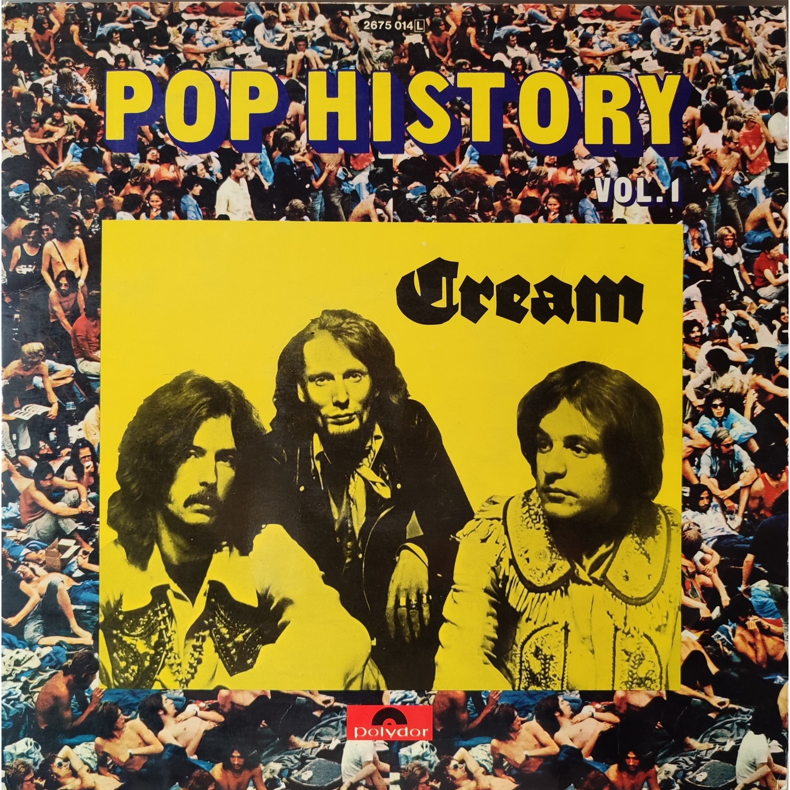 Cream - "Pop history vol.1". Prima edizione italiana in vinile di seconda mano. Cream - "Pop history vol.1". Prima edizione italiana in vinile di seconda mano.