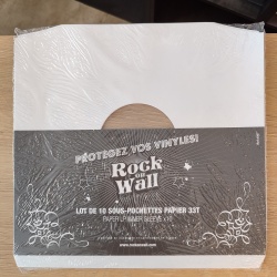Inner sleeve di carta per 33 giri. Colore bianco.