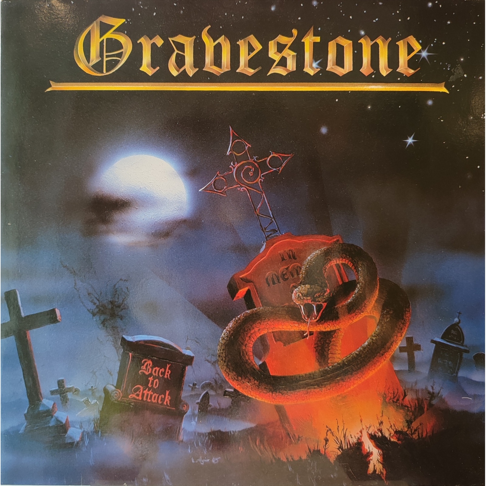 Gravestone - Back to attack Gravestone - Back to attack