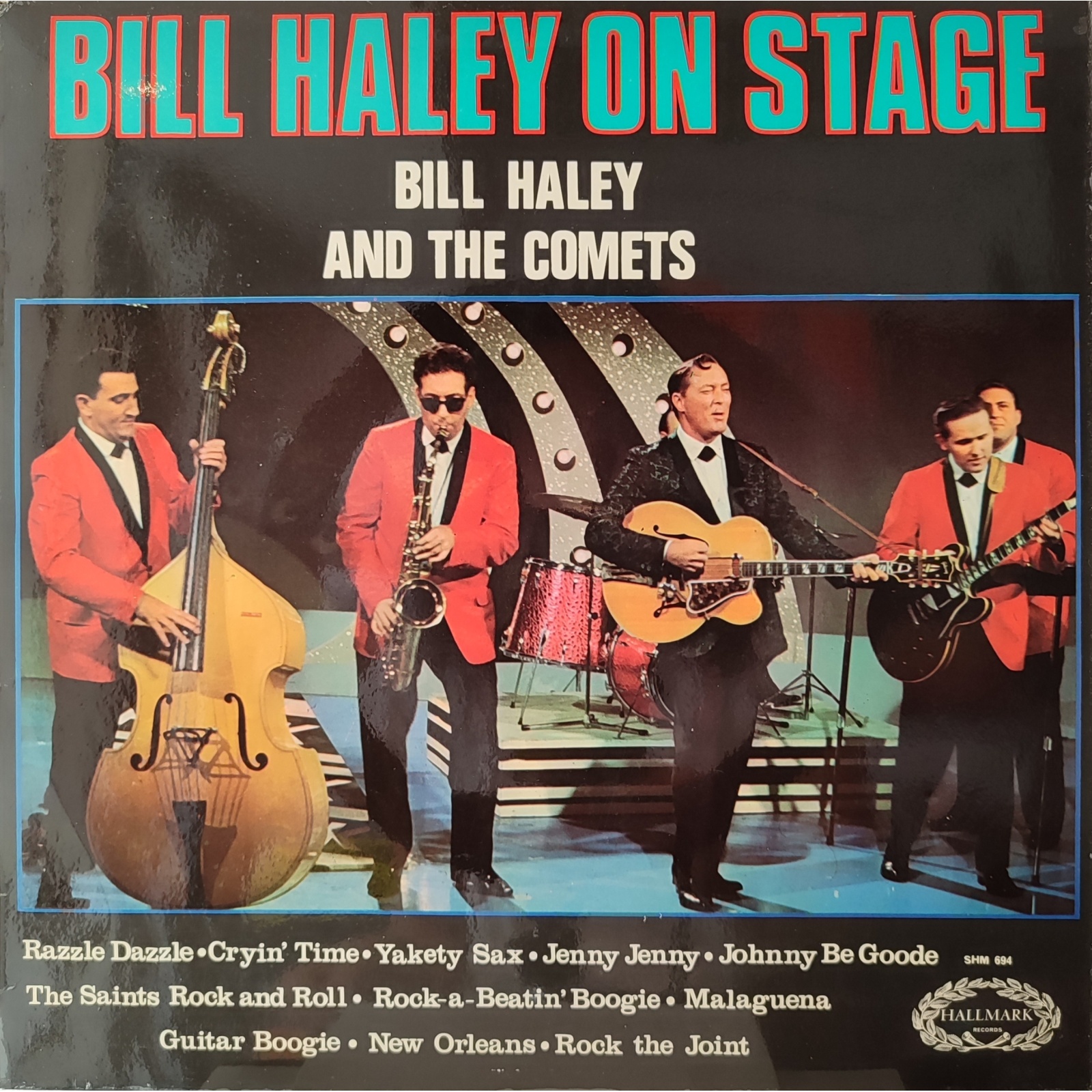 Bill Haley and His Comets - Bill Haley on stage Bill Haley and His Comets - Bill Haley on stage