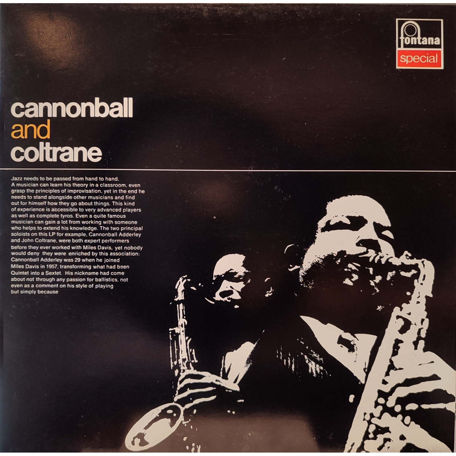 Cannonball Adderley Quintet -Cannonball and Coltrane Cannonball Adderley Quintet -Cannonball and Coltrane