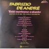 Fabrizio De Andrè - Tutti morimmo a stento Fabrizio De Andrè - Tutti morimmo a stento