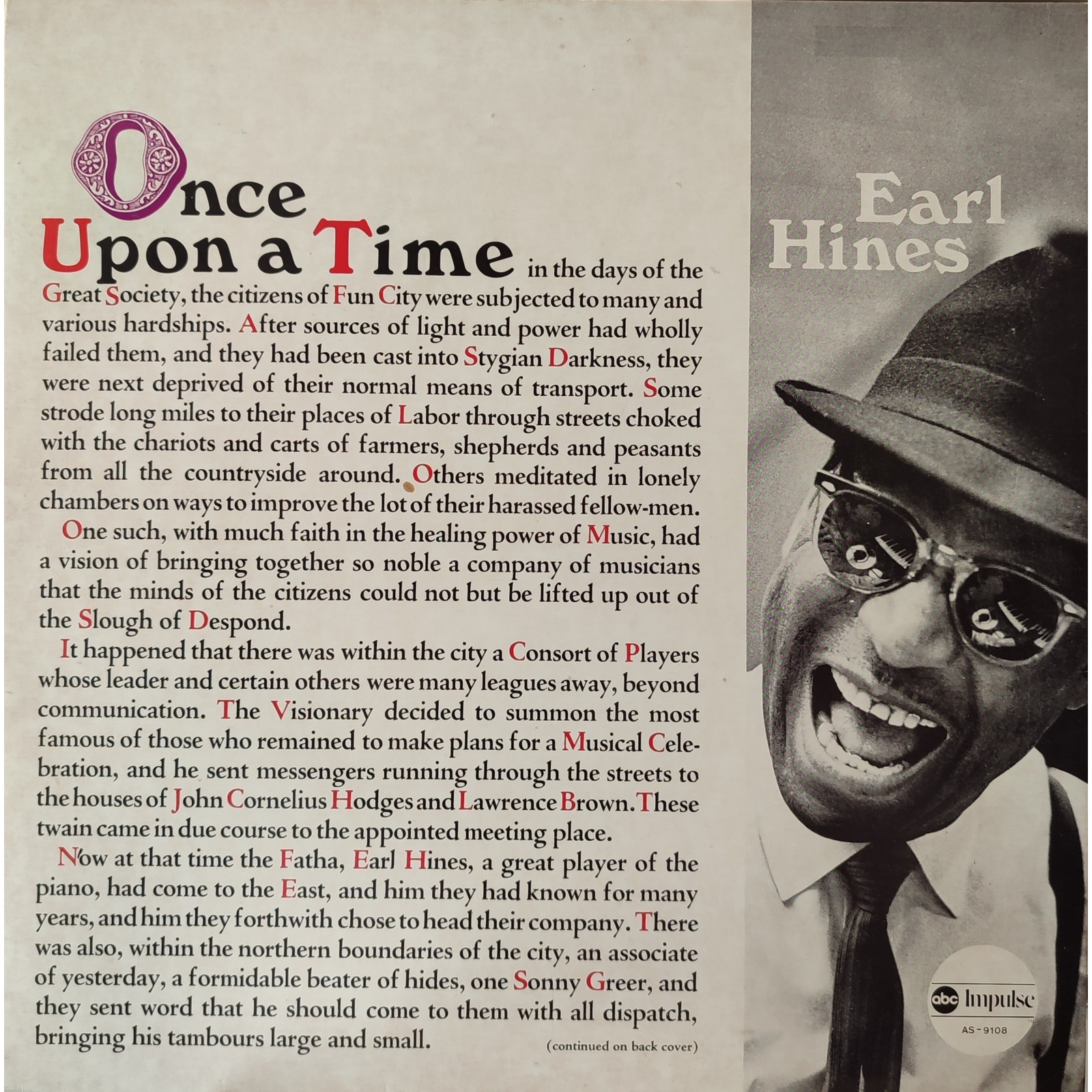 Earl Hines - Once upon a time Earl Hines - Once upon a time