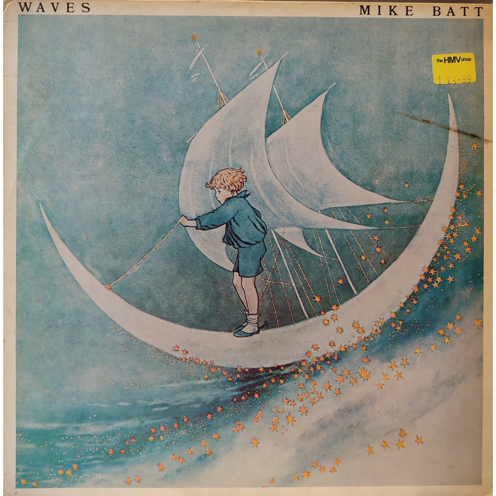 Mike Batt - Waves, prima edizione inglese in vinile di seconda mano Mike Batt - Waves, prima edizione inglese in vinile di seconda mano