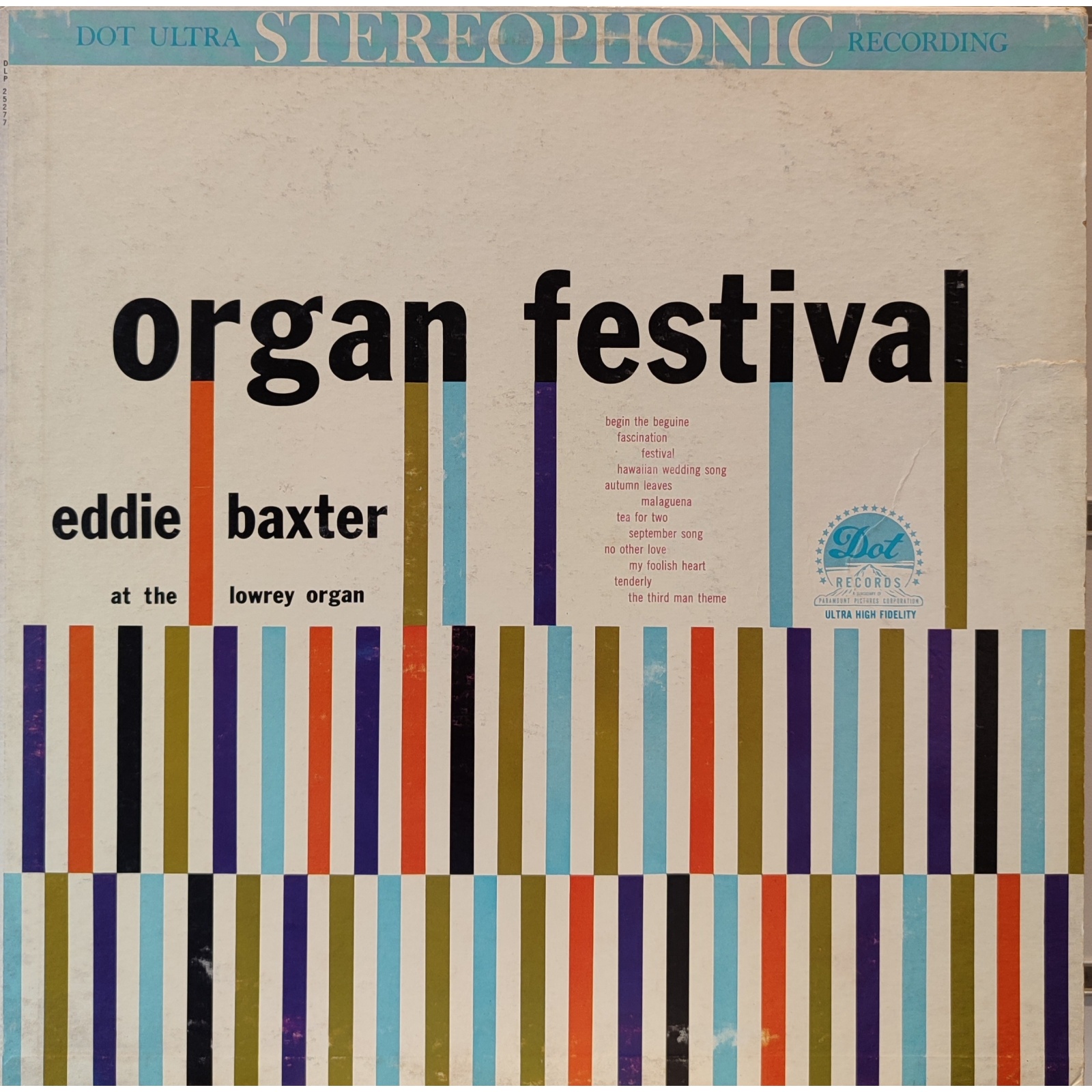 Eddie Baxter - Organ festival, prima edizione americana in vinile di seconda mano Eddie Baxter - Organ festival, prima edizione americana in vinile di seconda mano