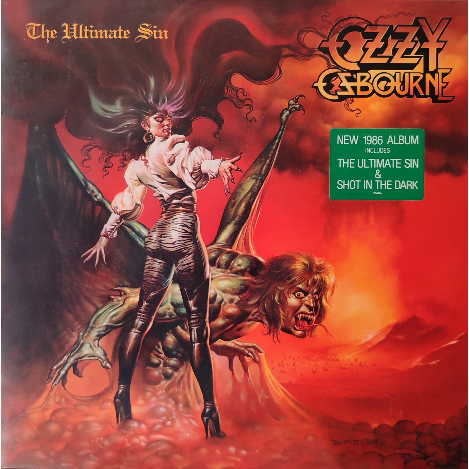 Ozzy Osbourne - The ultimate sin Ozzy Osbourne - The ultimate sin