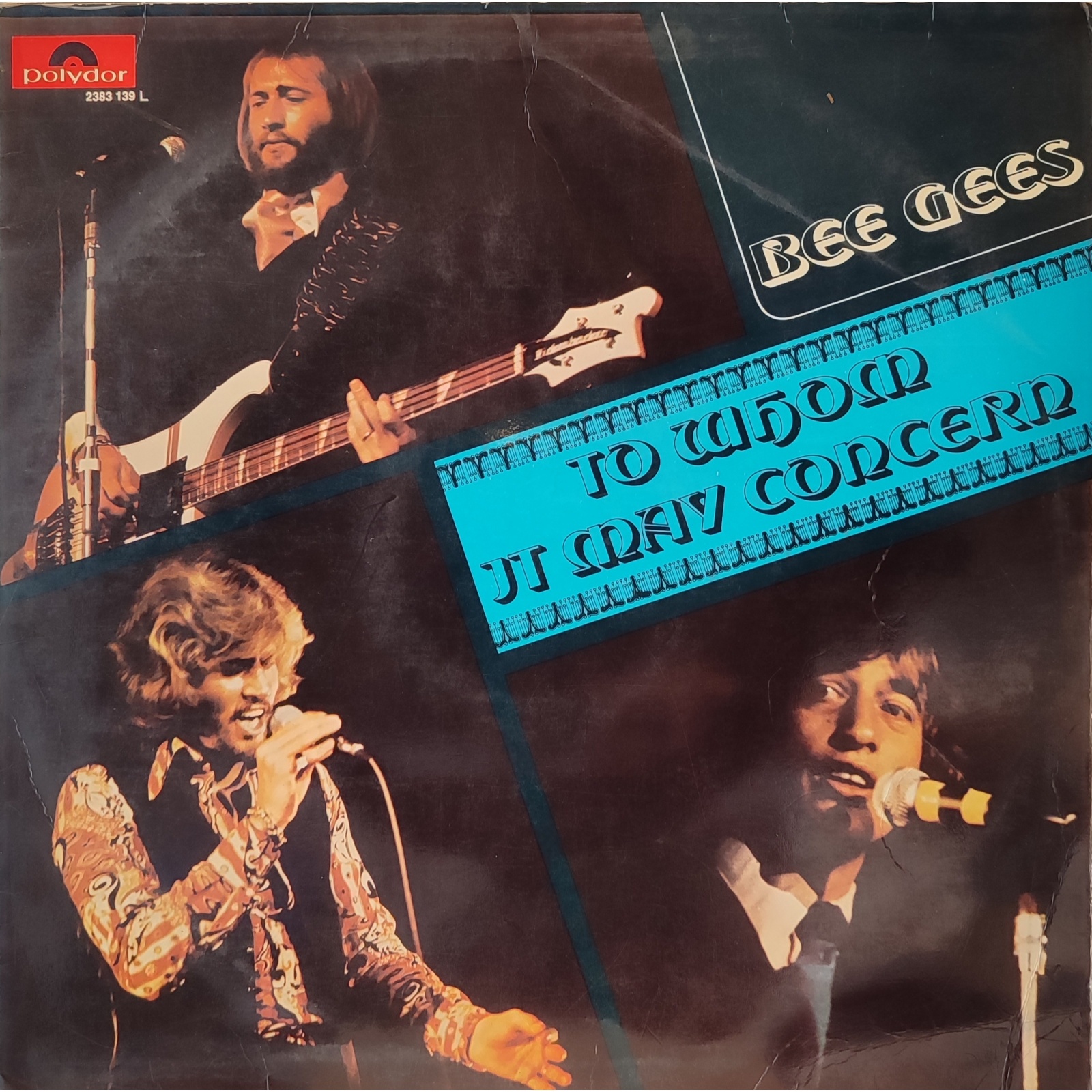 Bee Gees - To whom it may concern, prima edizione italiana in vinile di seconda mano Bee Gees - To whom it may concern, prima edizione italiana in vinile di seconda mano