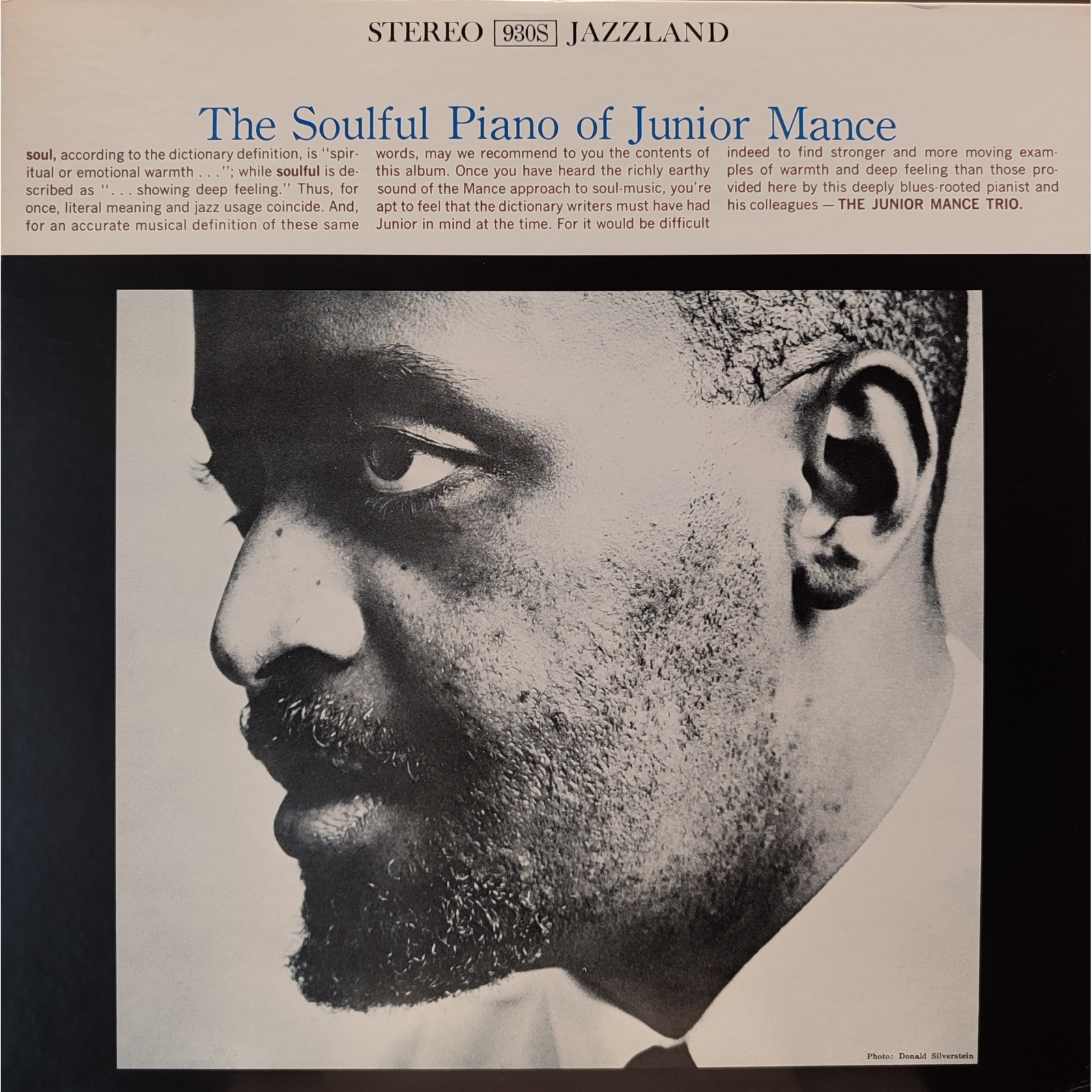 Junior Mance - The soulful piano of Junior Mance Junior Mance - The soulful piano of Junior Mance