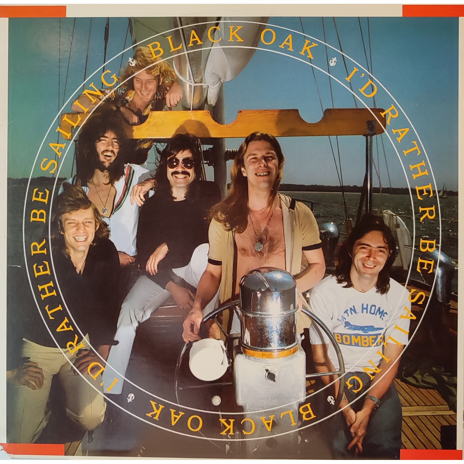 Black Oak - I'd rathen be sailing, prima edizione americana in vinile di seconda mano Black Oak - I'd rathen be sailing, prima edizione americana in vinile di seconda mano