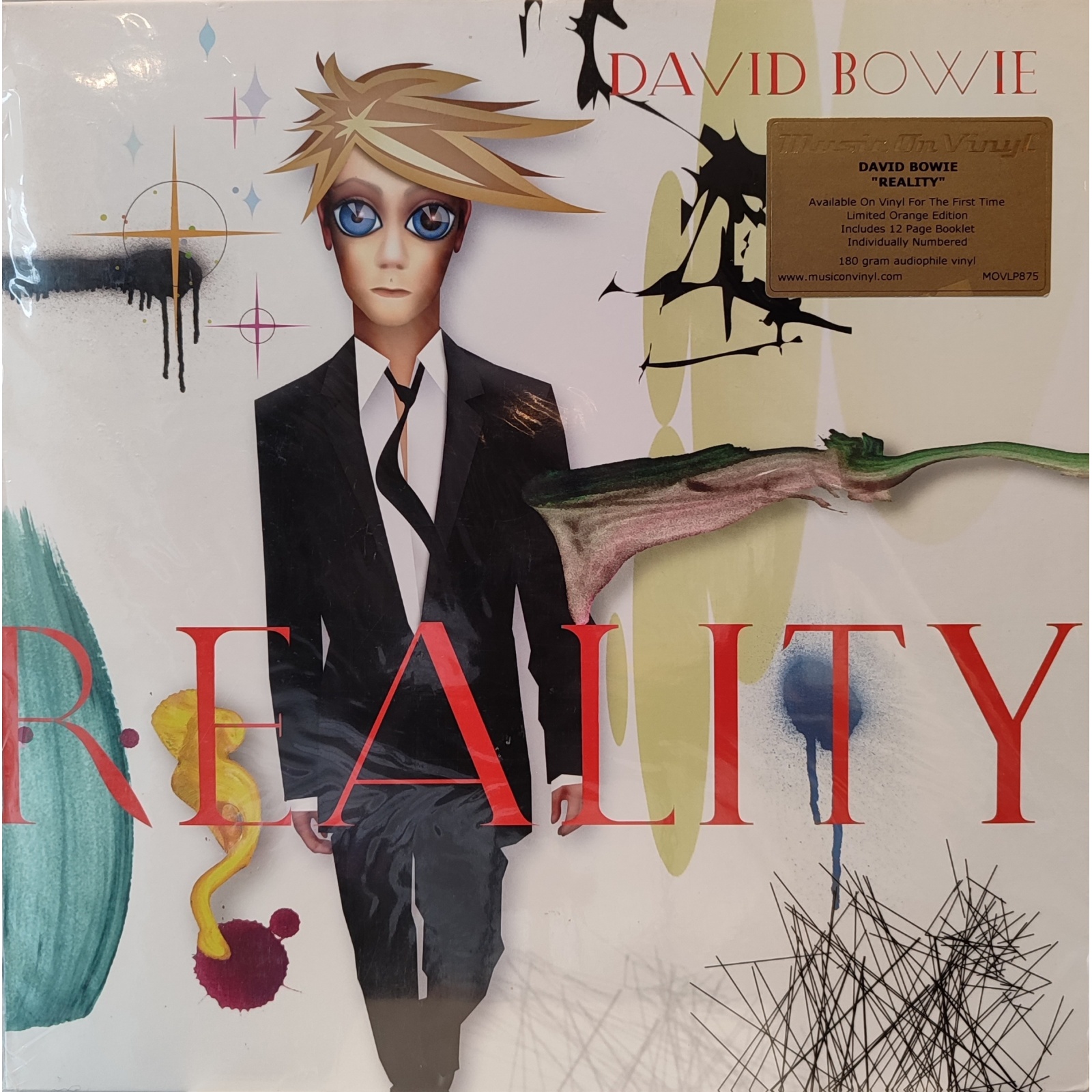 David Bowie - Reality. Prima edizione europea in vinile di seconda mano. David Bowie - Reality. Prima edizione europea in vinile di seconda mano.