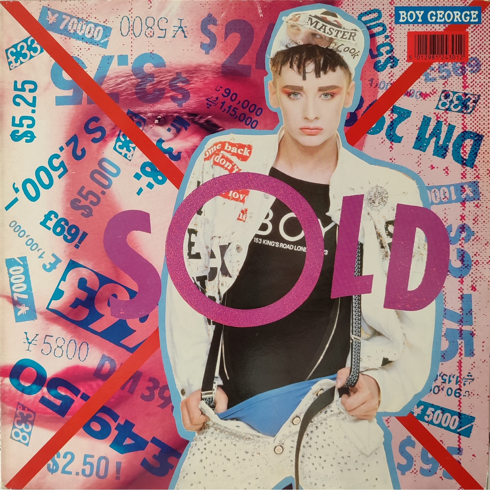 Boy George - Sold. Ristampa italiana in vinile di seconda mano del 1987. Boy George - Sold. Ristampa italiana in vinile di seconda mano del 1987.
