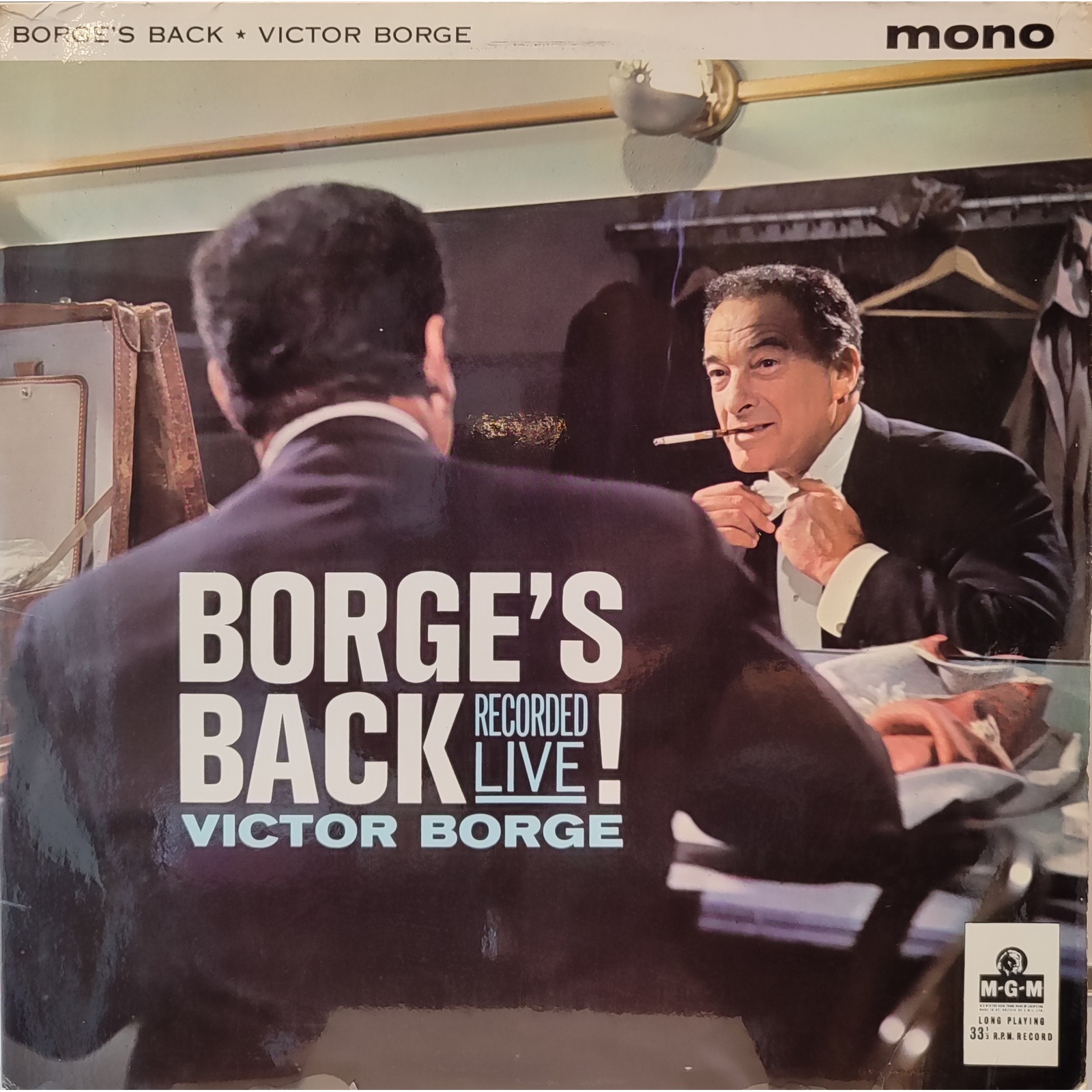 Victor Borge - Borge's back. Prima edizione inglese in vinile di seconda mano. Victor Borge - Borge's back. Prima edizione inglese in vinile di seconda mano.