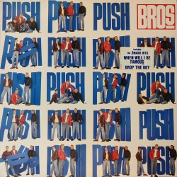 Bros - Push. Prima edizione olandese in vinile di seconda mano.