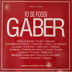 Giorgio Gaber - Io se fossi Gaber