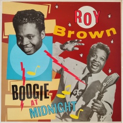 Roy Brown - Boogie at midnight. Prima edizione inglese in vinile di seconda mano.