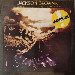 Jackson Browne - Running on empy. Ristampa italiana in vinile di seconda mano.