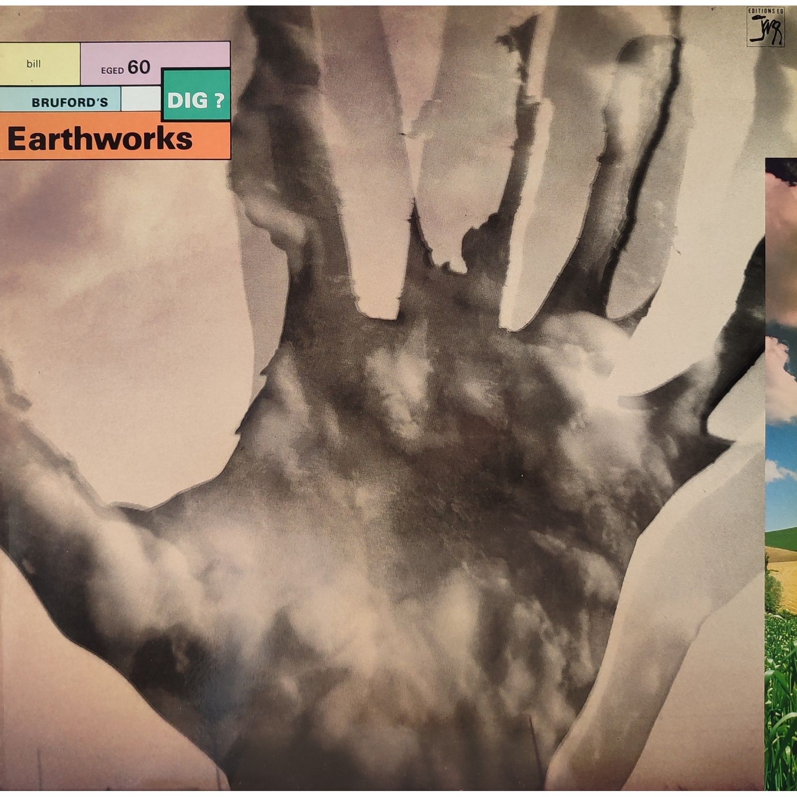 Bill Bruford 's Heartworks - Dig? Prima edizione inglese in vinile di seconda. Bill Bruford 's Heartworks - Dig? Prima edizione inglese in vinile di seconda.