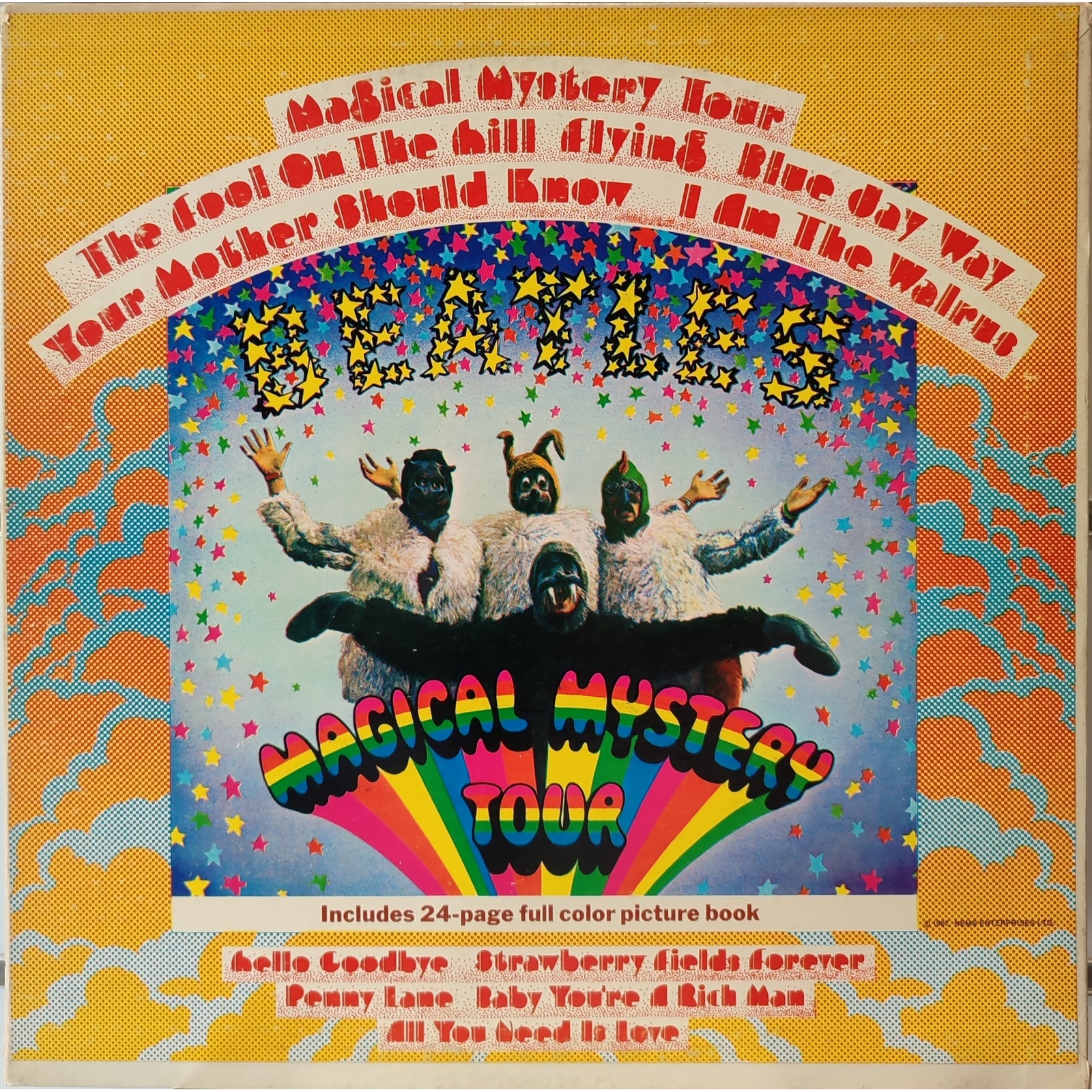 The Beatles - Magical mystery tour. Ristampa americana in vinile di seconda mano. The Beatles - Magical mystery tour. Ristampa americana in vinile di seconda mano.