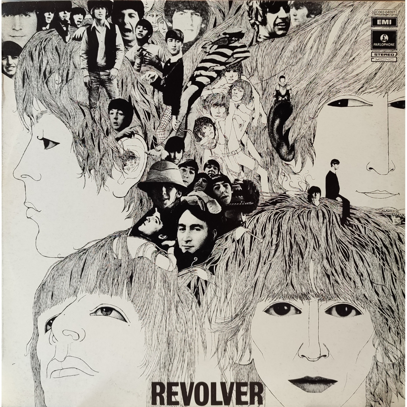 The Beatles - Revolver. Ristampa italiana in vinile di seconda mano. The Beatles - Revolver. Ristampa italiana in vinile di seconda mano.