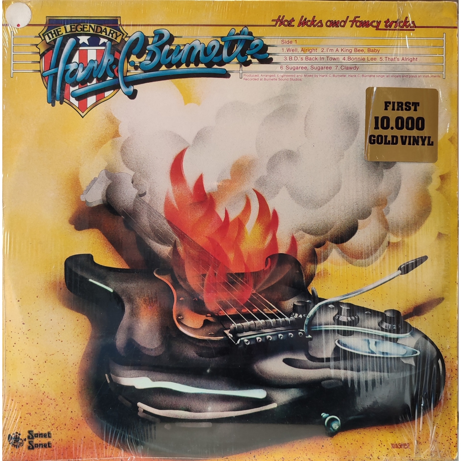 Jack C. Burnette - Hot licks and fancy tricks. Prima edizione inglese in vinile di seconda mano. Jack C. Burnette - Hot licks and fancy tricks. Prima edizione inglese in vinile di seconda mano.