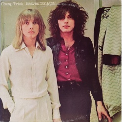 Cheap trick - Heaven tonight. Ristampa americana in vinile di seconda mano.