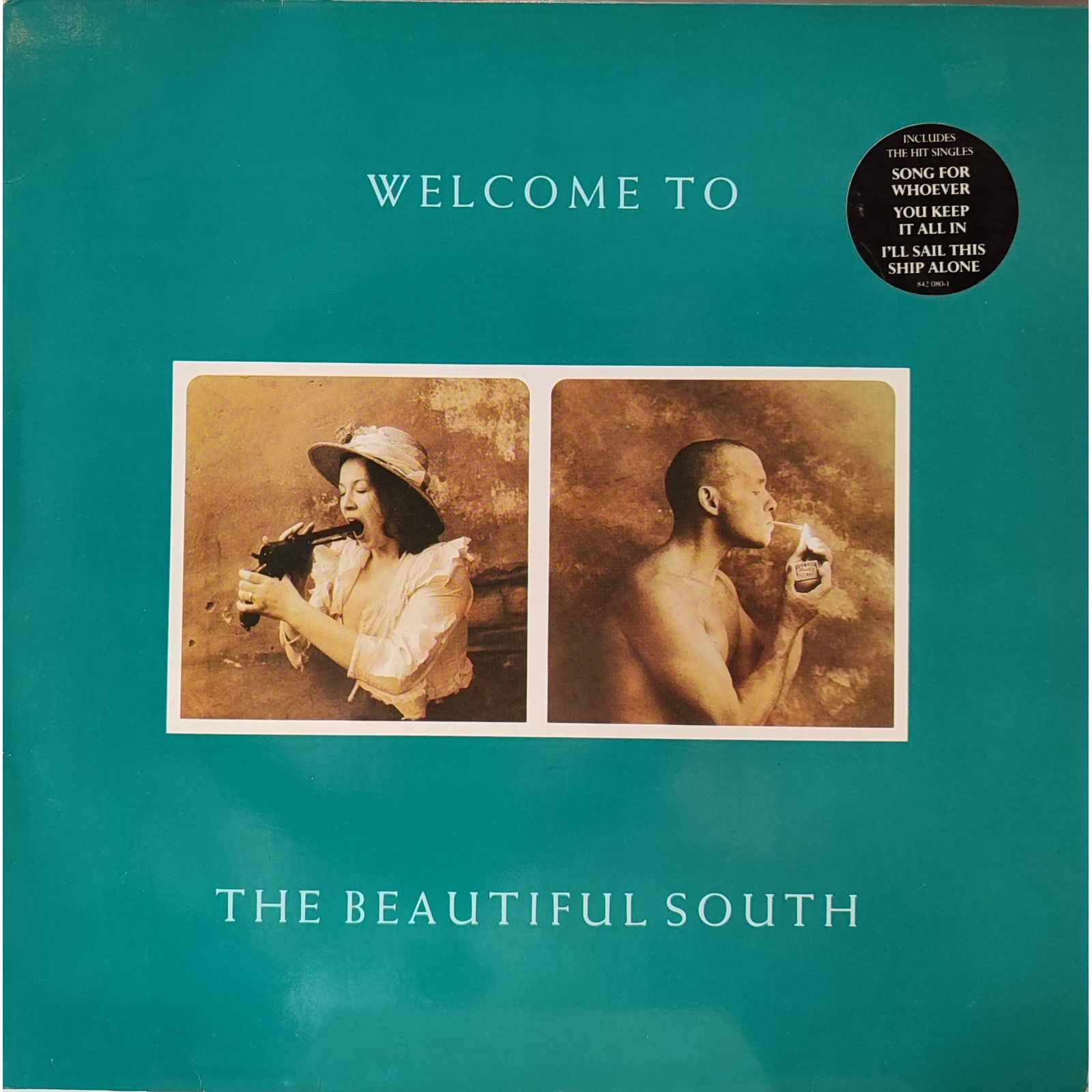 The Beautiful South - Welcome to the beautiful south. Prima edizione olandese in vinile di seconda mano. The Beautiful South - Welcome to the beautiful south. Prima edizione olandese in vinile di seconda mano.