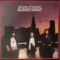 Bee Gees - Living eyes. Prima edizione italiana in vinile di seconda mano.