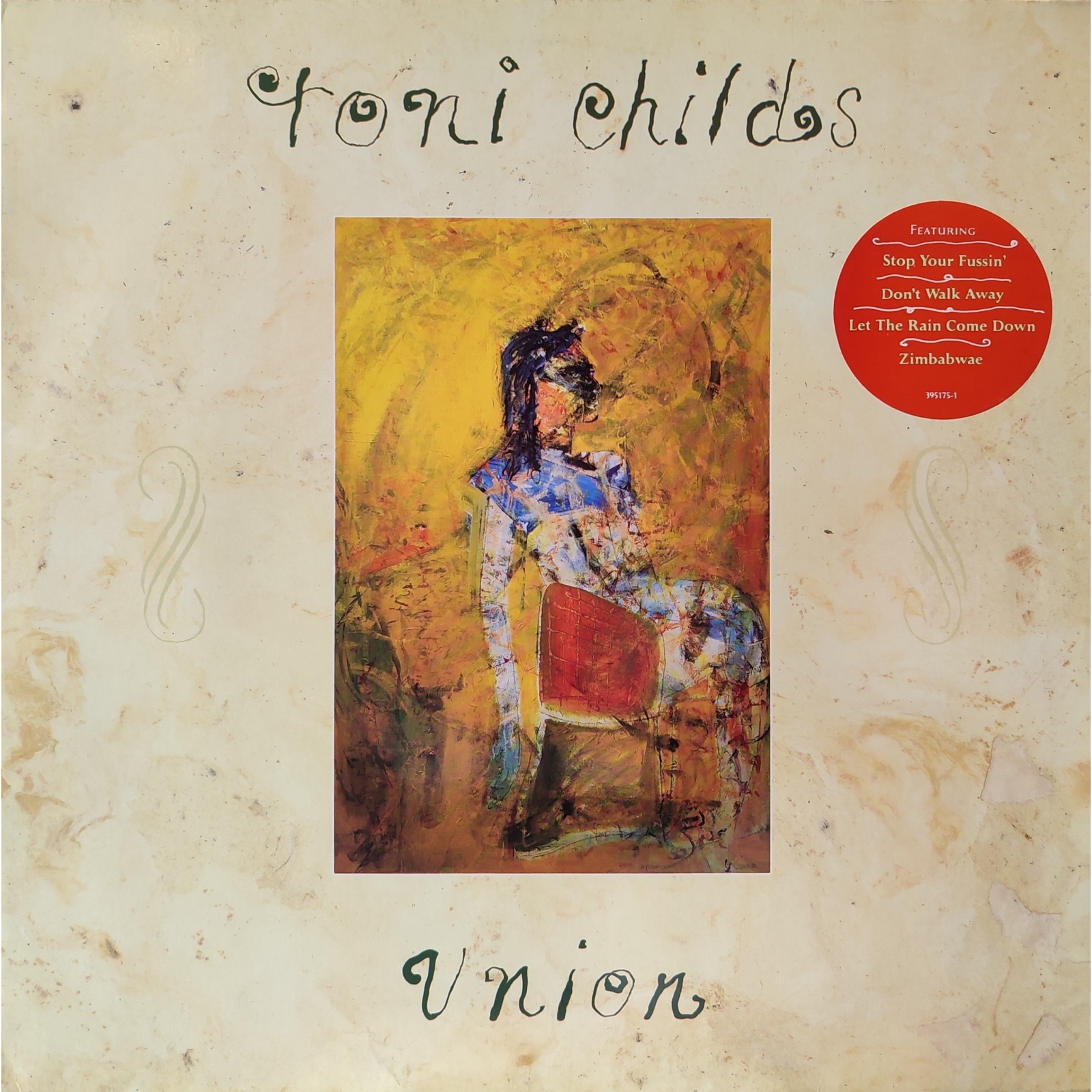 Toni Childs - Union Prima edizione europea in vinile di seconda mano Toni Childs - Union Prima edizione europea in vinile di seconda mano