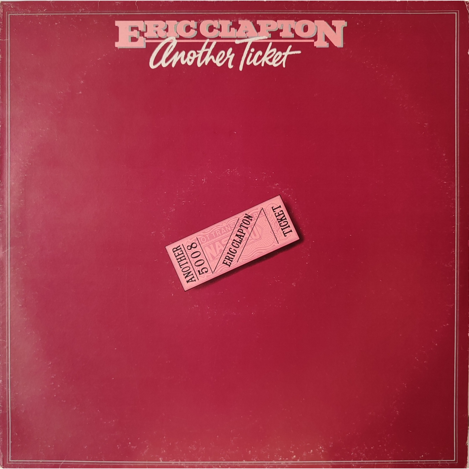 Eric Clapton - Another ticket. Prima edizione italiana in vinile di seconda mano. Eric Clapton - Another ticket. Prima edizione italiana in vinile di seconda mano.