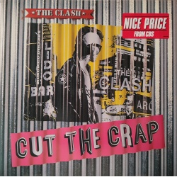 The Clash - Cut the crap. Ristampa olandese in vinile di seconda mano.