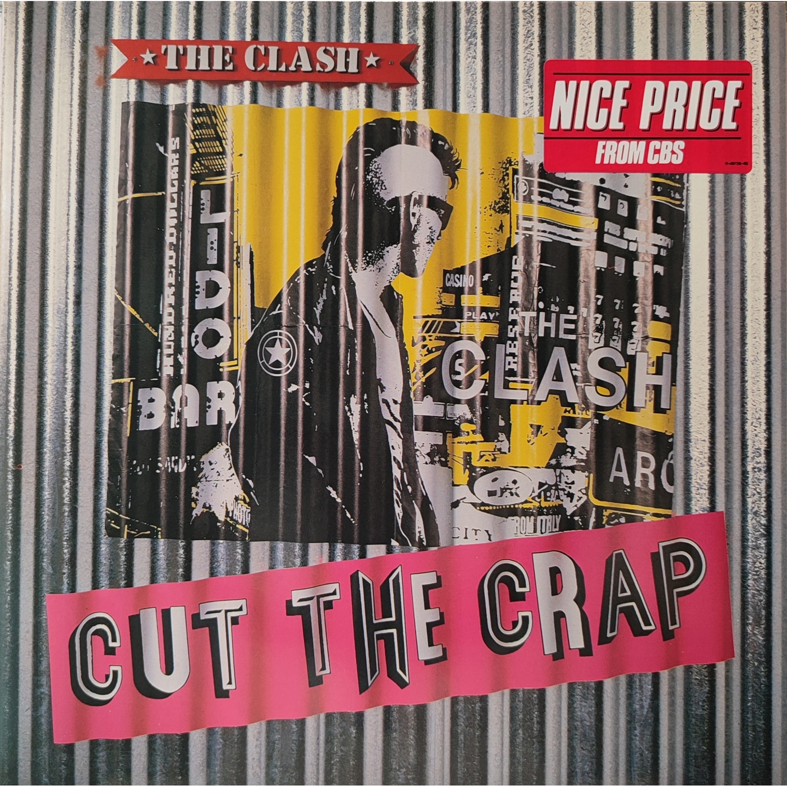 The Clash - Cut the crap. Ristampa olandese in vinile di seconda mano. The Clash - Cut the crap. Ristampa olandese in vinile di seconda mano.