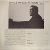 Charlie Mingus - Town Hall concert
